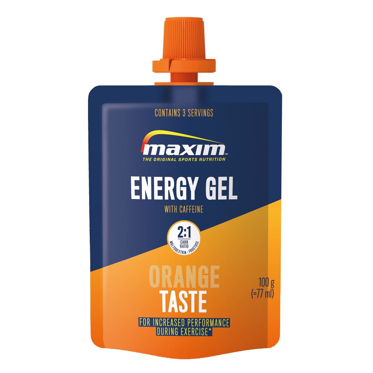 Köp Maxim Energy Gel Orange 100 g billigt på Med24.se