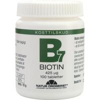 Natur-Drogeriet Biotin 425 µg - 100 tabletter
