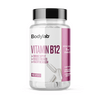 Bodylab Vitamin B12 är ett laktosfritt, glutenfritt kosttillskott med 9 μg vitamin B12 per kapsel Med24.se