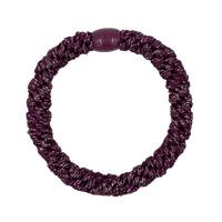 By Stær Hårsnodd - Glitter Mörk Lila