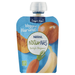 Nestlé Naturnes Smoothie m. pumpa & banan - 90 g