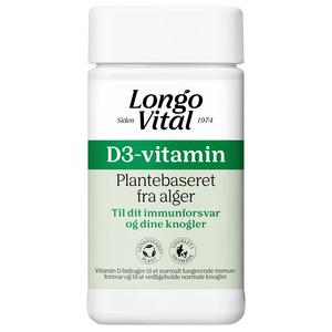 LongoVital D3-vitamin - 180 tabletter