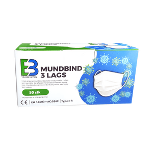 Medicinskt Munskydd typ ll R - 50 st
