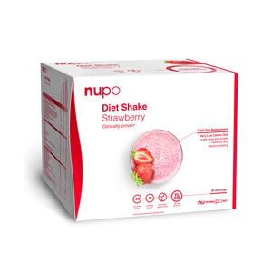 Nupo storpack jordgubb innehåller 42 portioner som räcker till 7 dagar.