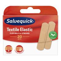 Salvequick Textile Elastic Plåster - 20 st