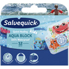Salvequick Aqua Block Kids Plåster - 12 st
