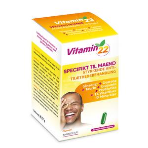 Vitamin 22 Specifikt för män - kosttillskott speciellt anpassad för mäns behov Med24.se