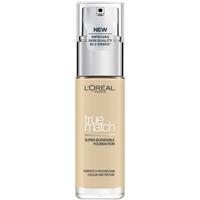 L'Oréal Paris True Match Foundation - 30 ml - 1.W Golden Ivory