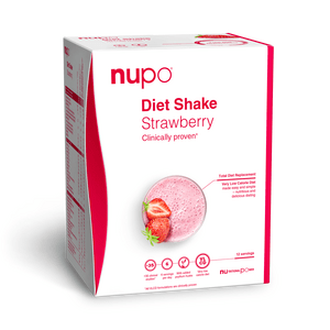Nupo Shake - jordgubb i 12 st praktiska portionspåsar