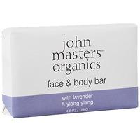 John Masters Organics Lavender rose geranium & ylang ylang soap