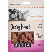 Companion Duck Jerky Heart, godisar med and - 80 g