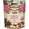 Carnilove Crunchy Snack Lamb är välsmakande godbitar med lamm och tranbär Med24.se