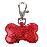 Trixie flasher hundlampa - röd