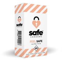 SAFE kondomer, Feel Safe Ultra Thin - 10 st