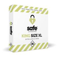 SAFE kondomer, King Size XL Extra Long & Wide - 36 st