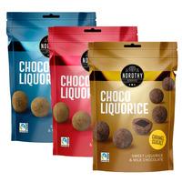 Nordthy Lakritskulor Choklad Mild - 110 g