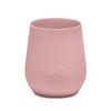 EZPZ Tiny Cup - Stilren, puderrosa öppen mugg i BPA-fri silikon | Med24.se