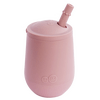 EZPZ Mini Cup Nybörjarmugg med sugrör - snygg och mjuk mugg i 100% godkänd silikon för livsmedel Med24.se