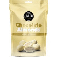 Nordthy Mandlar vit choklad - 100 g