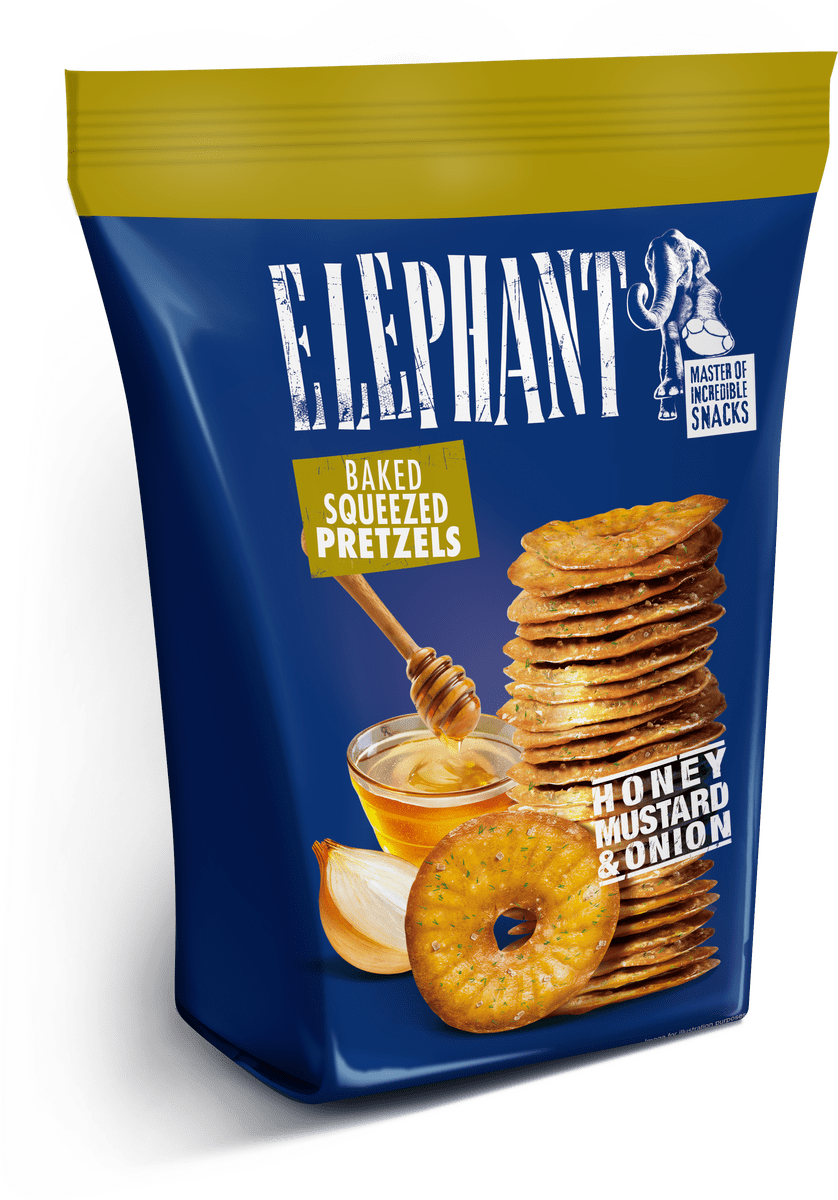 Pretzels with Honey, Mustard & Onion - 180 g