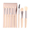 Miniborstset med 8 olika borstar för ansikte och ögon