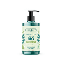 BeauTerra Organic Shower Gel Hemp & Aloe Vera - 750 ml