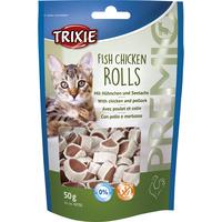 Trixie Premio Rullar med kyckling och lax - 50 g