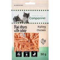 Companion Cat Mini Stripes with catnip kyckling - 50 g