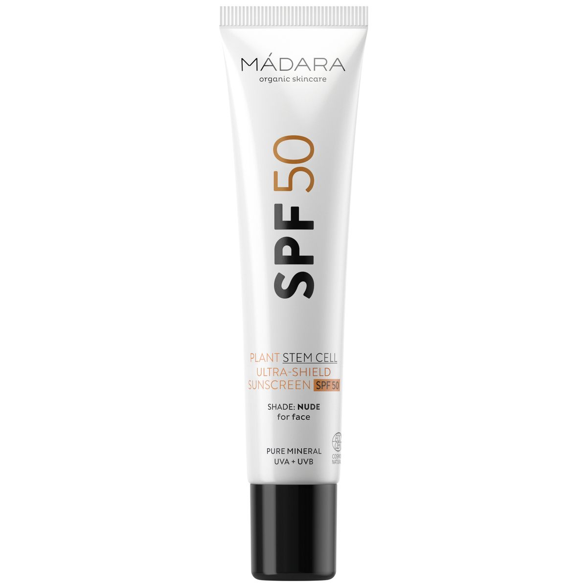 Sweden product data sample: Mádara SPF50 Plant Stem Cell Ultra-Shield Sunscreen - 40 ml