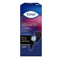 TENA Silhouette Noir Normal Inkontinensskydd - 26 st