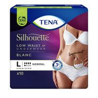 TENA Silhouette Normal Low Waist Inkontinenstrosor Strl. L - 10 st