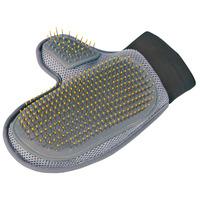 Trixie Pälsvårdshandske med metallborst