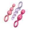 Satisfyer Booty Call Anal Plug set - Pink