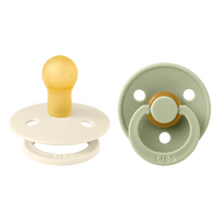 BIBS Colour Latex Ivory/Sage 2 pack - Stl 1