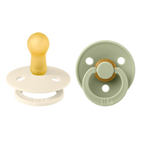 BIBS Colour Latex Ivory/Sage 2 pack - Stl 2