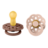 BIBS Boheme Latex Woodchuck/Blush 2 pack - Strl 2