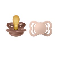 BIBS Supreme Latex Woodchuck/Blush 2-pack - Flera storlekar