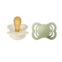 BIBS Supreme Latex Ivory/Sage 2-pack - Stl 1