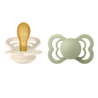 BIBS Supreme Latex Ivory/Sage 2-pack - Stl 2