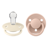 BIBS De Lux Silicone Onesize 2 pack - Flera färger - Ivory/Blush