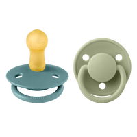BIBS De Lux Latex Island Sea/Sage 2 pack - Strl 2