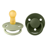 BIBS De Lux Latex Sage/Hunter Green 2 pack - Strl 2