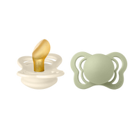 BIBS Couture Latex Ivory/Sage 2 pack - Str. 1