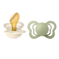 BIBS Couture Latex Ivory/Sage 2 pack - Str. 2