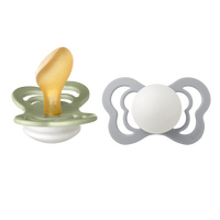 BIBS Couture GLOW Latex Sage/Cloud 2 pack - Str. 2