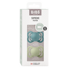 BIBS Supreme Silicone Island Sea/Sage 2-pack - Flera storlekar