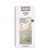 BIBS Supreme Silicone Ivory/Sage 2-pack - Flera storlekar