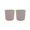 Filibabba Silikonkopp 2-pack -Warm Grey