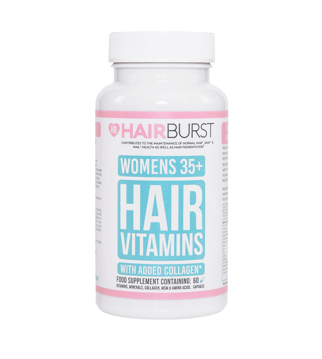 Köp Hairburst Hair Vitamins for Women 35+ 60 kaps. hos Med24.se