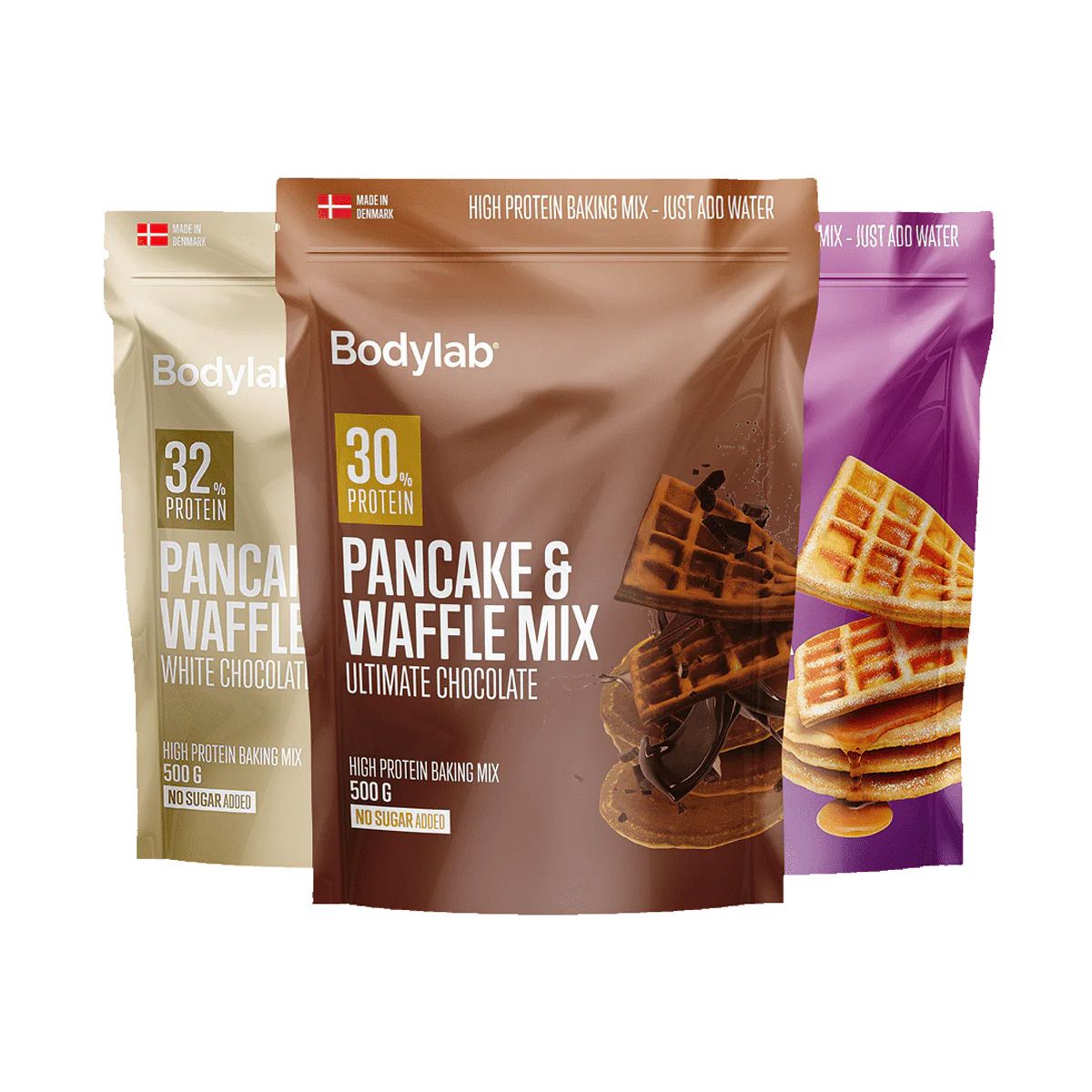 Bodylab Protein Pancake and Waffle Mix flera varianter hos Med24.se